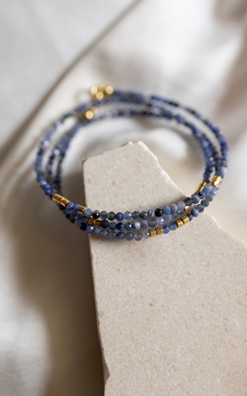 Triple bracelet Sapphire 925°