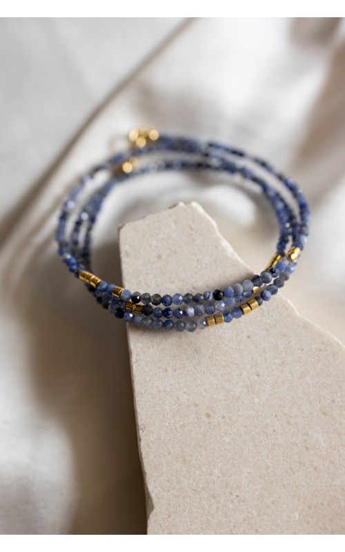 Triple bracelet Sapphire 925°