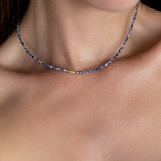 Triple bracelet Sapphire 925° Necklaces