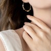 Σκουλαρίκια ασημένια - Σκουλαρίκια - Κοσμήματα silver 925 - κρικοι σκουλαρικια με πετρες τουρμαλινη