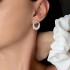 Athena earrings silver