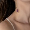 Carmen earrings 925° purple EARRINGS