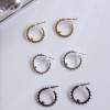 Circle dot earrings 925° Earings