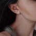 Diamond earrings 925°