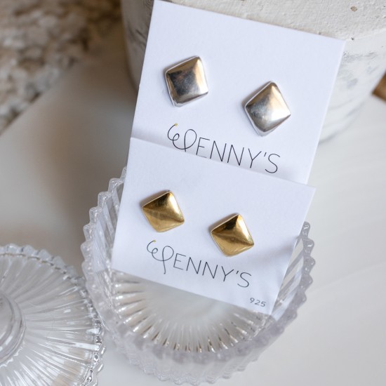 Σκουλαρίκια ασημένια - Σκουλαρίκια - Κοσμήματα silver 925 - καρφωτα σκουλαρικια χρυσα ασημενια