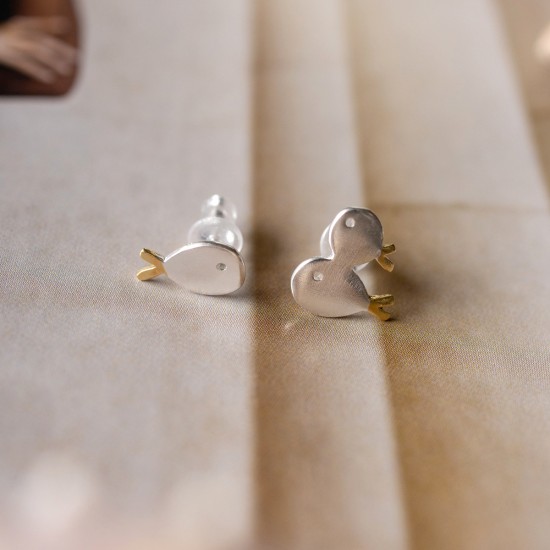 Fish family earrings 925° Earings