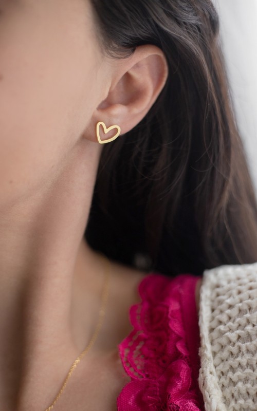 Hearts earrings 925°