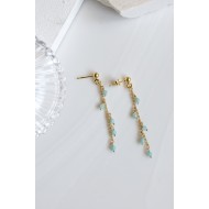 Nora earrings 925° Aqua