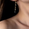 Σκουλαρίκια ασημένια - Σκουλαρίκια - Κοσμήματα silver 925 - κρεμαστα σκουλαρικια με βεραμαν πετρες