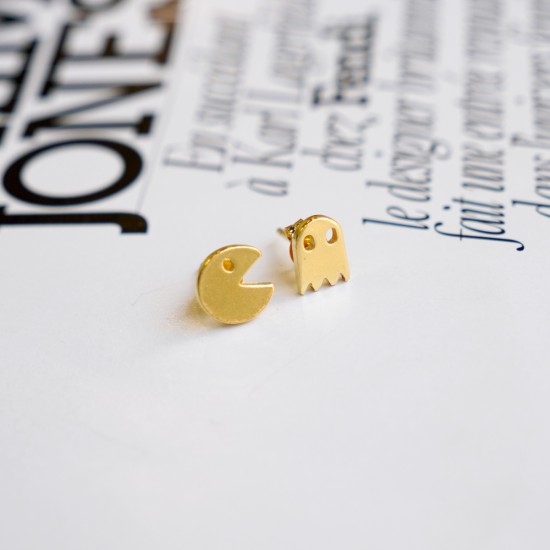 Pacman earrings 925° Earings