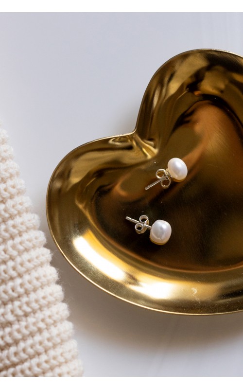 Pearls earrings 925° pins