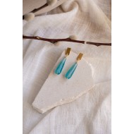Paloma earrings Aqua 925°