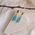 Paloma earrings Aqua 925°