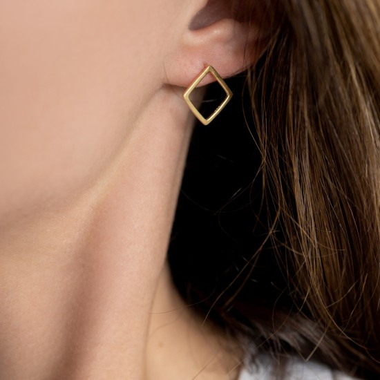 Rhombus earrings 925° Earings