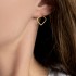 Rhombus earrings 925°