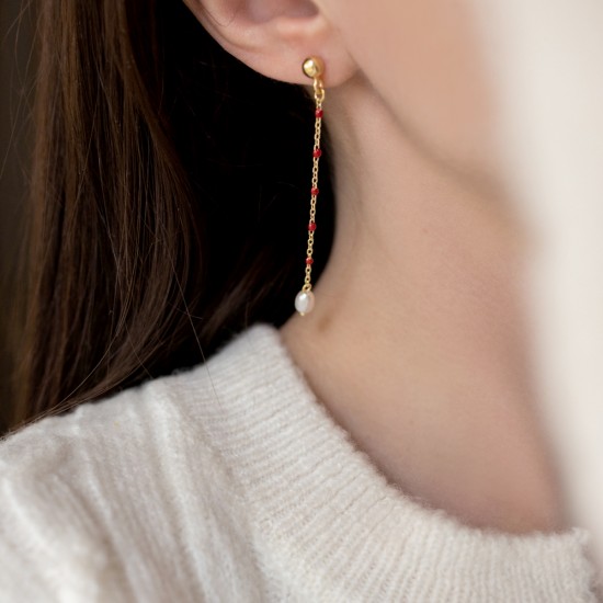 Rozario pearl earrings 925° Earings