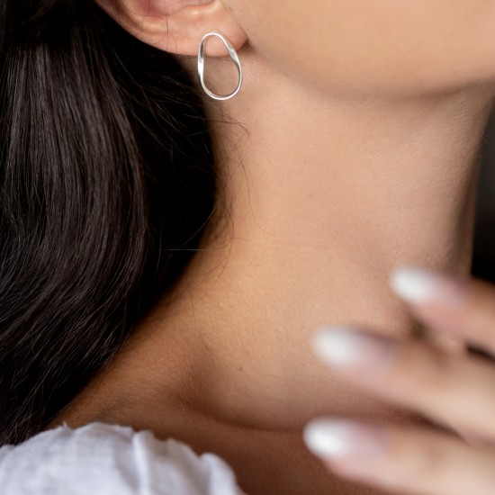 Sara Earrings 925° Silver 925°