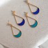Colores earrings blue