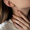 Zirgon Cuff earrings  EARRINGS