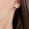 Crystal heart earrigs  Earings