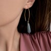 Σκουλαρίκια ασημένια - Σκουλαρίκια - Κοσμήματα silver 925 - κρεμαστα σκουλαρικια με πετρα 