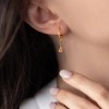 Σκουλαρίκια - Xειροποιητα κοσμηματα - μικρα κρικακια σκουλαρικια χρυσα
