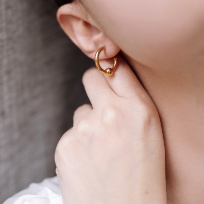 Minimal mini hoops earrings 