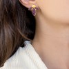 Siena Earrings purpple  Earings