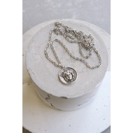 Mens necklace medusa chain