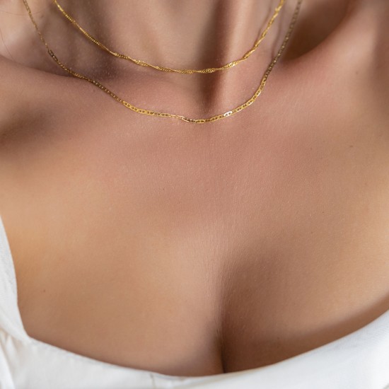 Flat chain 925° Necklaces