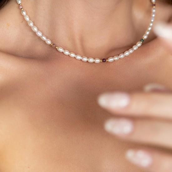 Κοσμήματα silver 925 - Amy necklace 925° Κολιέ