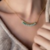 Bar Amazonite necklace 925° Necklaces