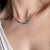 Bar apatite necklace 925° NECKLACES
