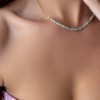 Amazonite chain necklace 925° Necklaces