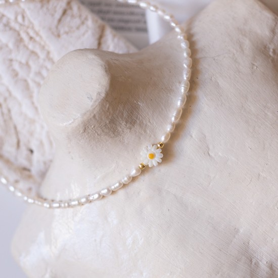 Daisy necklace 925° Necklaces