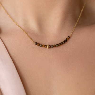 Tiger's Eye necklace 925°
