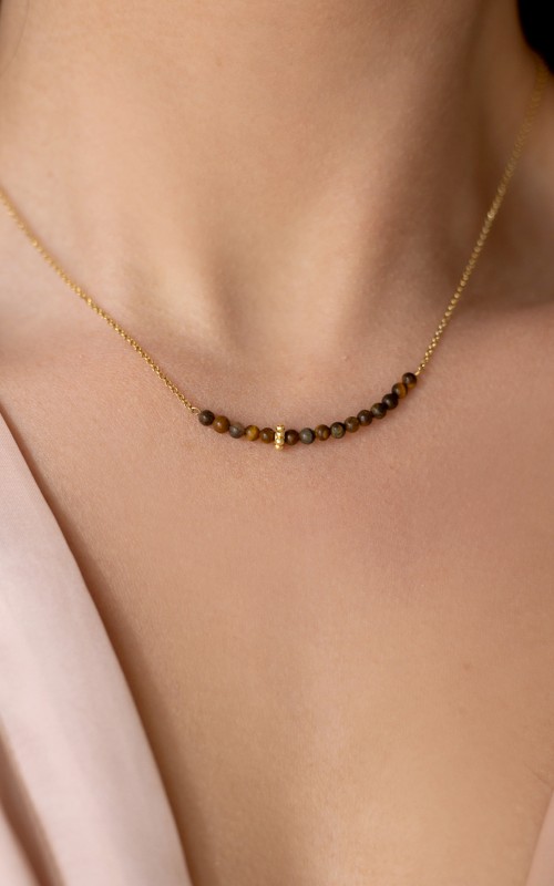 Tiger's Eye necklace 925°