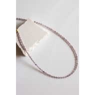 Gold Amethyst necklace 925°