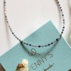 Gold Sodalite necklace 925° NECKLACES