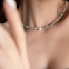Κοσμήματα silver 925 - Grace amazonite necklace 925° ΚΟΛΙΕ