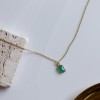 Green Onyx necklace 925° Necklaces