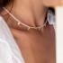 Iris necklace white 925°
