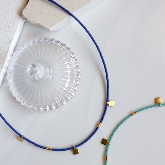 Irma necklace 925° blue NECKLACES