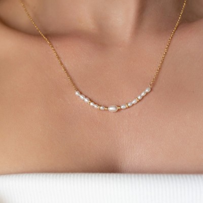 Just pearls necklace 925°