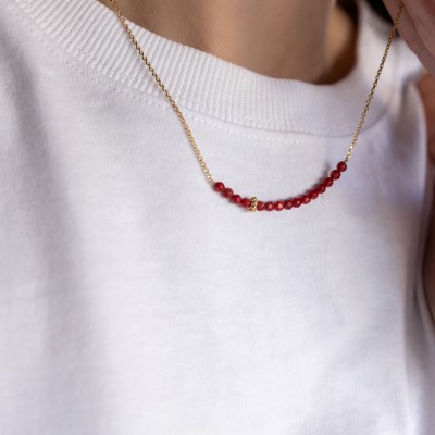 Coral necklace 925°