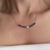 Lapis Lazulis pearl necklace 925° NECKLACES