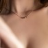 Amethyst pearls necklace 925°