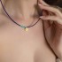 Maya necklace 925° Blue 