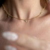 Nora necklace 925° aqua NECKLACES