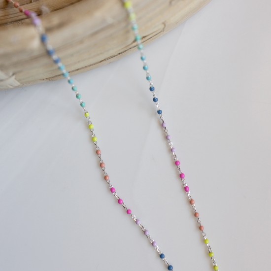Rainbow chain silver 925° NECKLACES